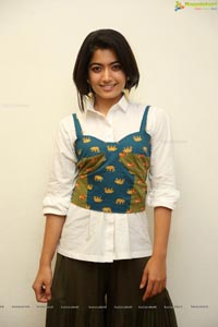 Rashmika Mandanna @ Devadas Sucessmeet