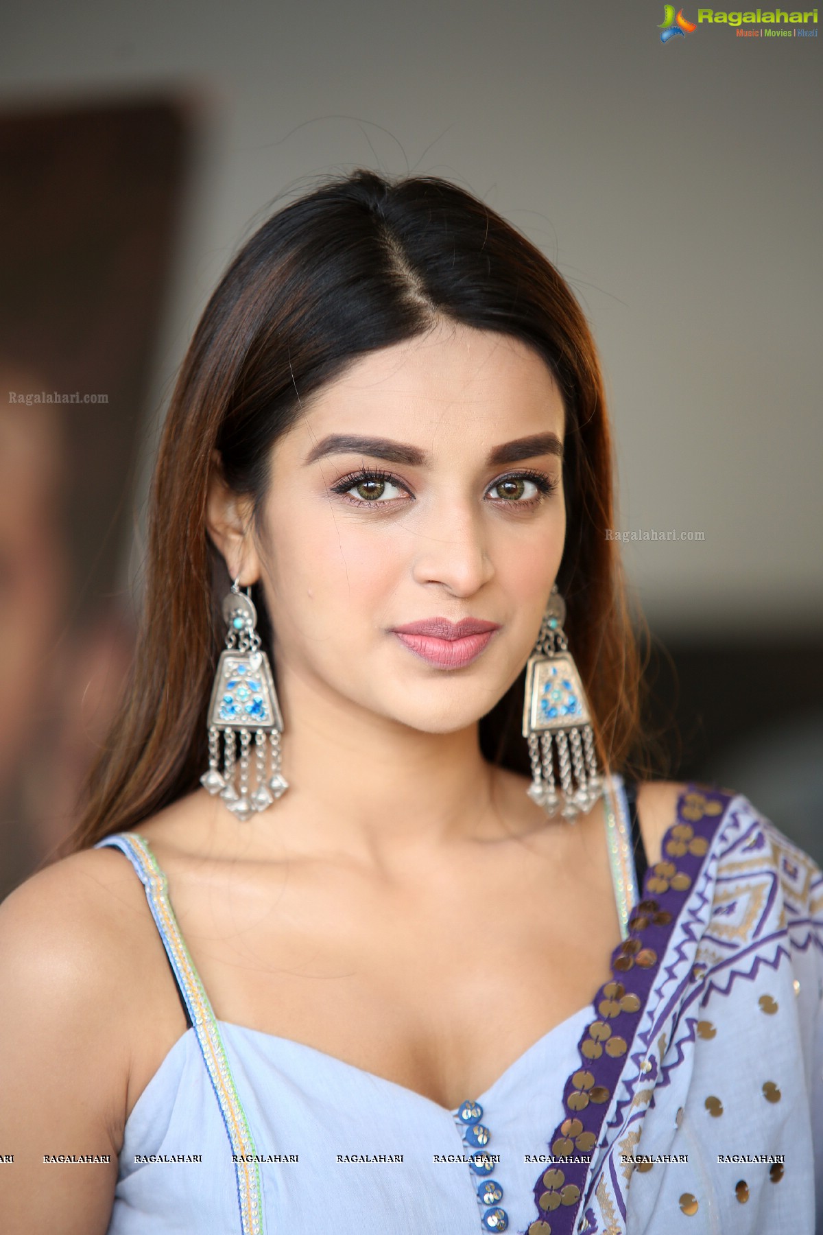 Nidhhi Agerwal @ Savyasachi Interview