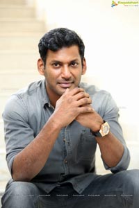 Vishal at Pandem Kodi 2 Interview