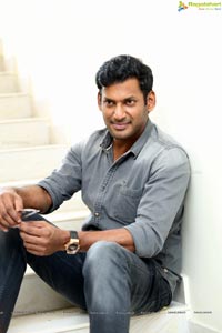 Vishal at Pandem Kodi 2 Interview