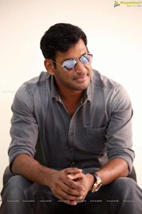 Vishal at Pandem Kodi 2 Interview