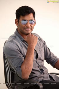 Vishal at Pandem Kodi 2 Interview