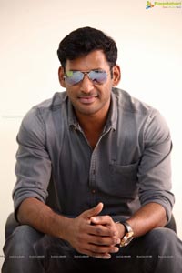 Vishal at Pandem Kodi 2 Interview