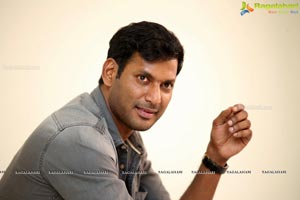 Vishal at Pandem Kodi 2 Interview