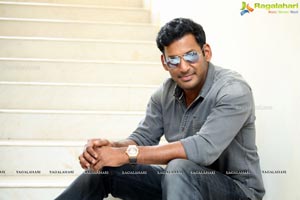 Vishal at Pandem Kodi 2 Interview