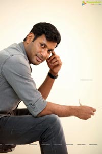 Vishal at Pandem Kodi 2 Interview