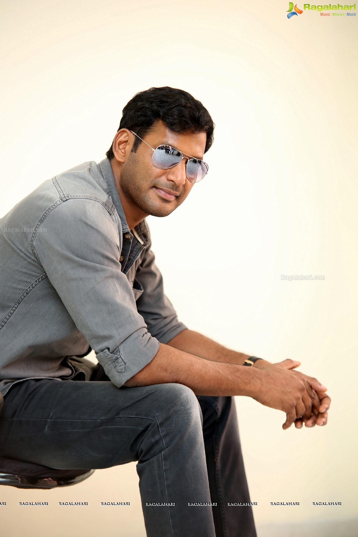 Vishal @ Pandem Kodi 2 Interview