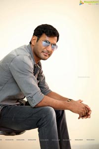 Vishal at Pandem Kodi 2 Interview