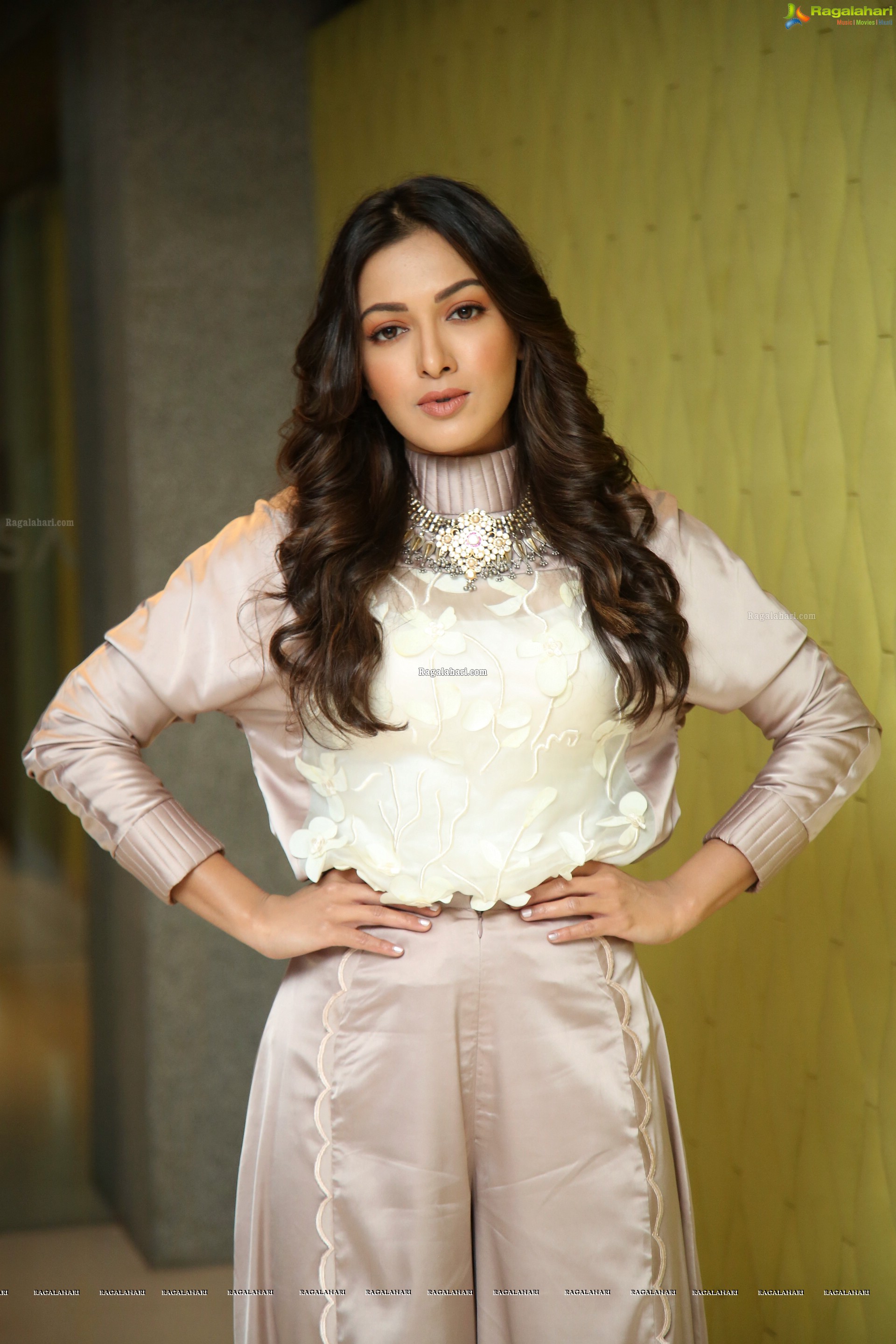 Catherine Tresa @ Vadaladu Interview - HD Gallery