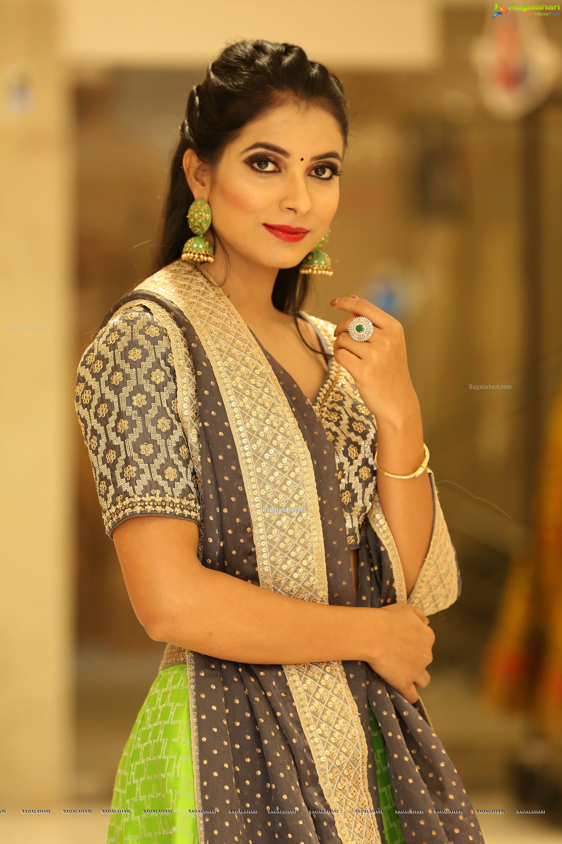 Kasturi Chhetri @ Neerus Majestic Diwali & Wedding Collection Launch - HD Gallery
