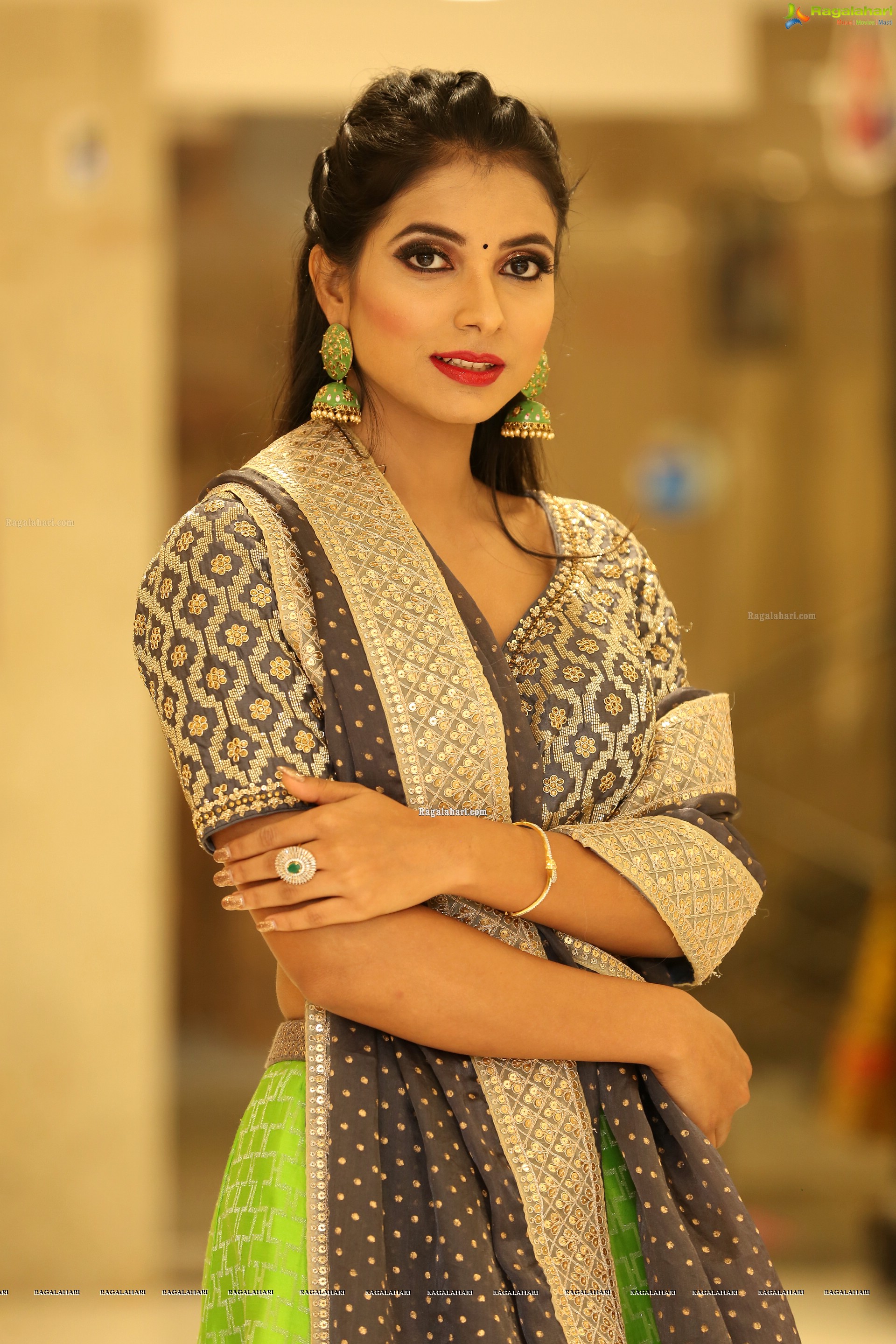 Kasturi Chhetri @ Neerus Majestic Diwali & Wedding Collection Launch - HD Gallery