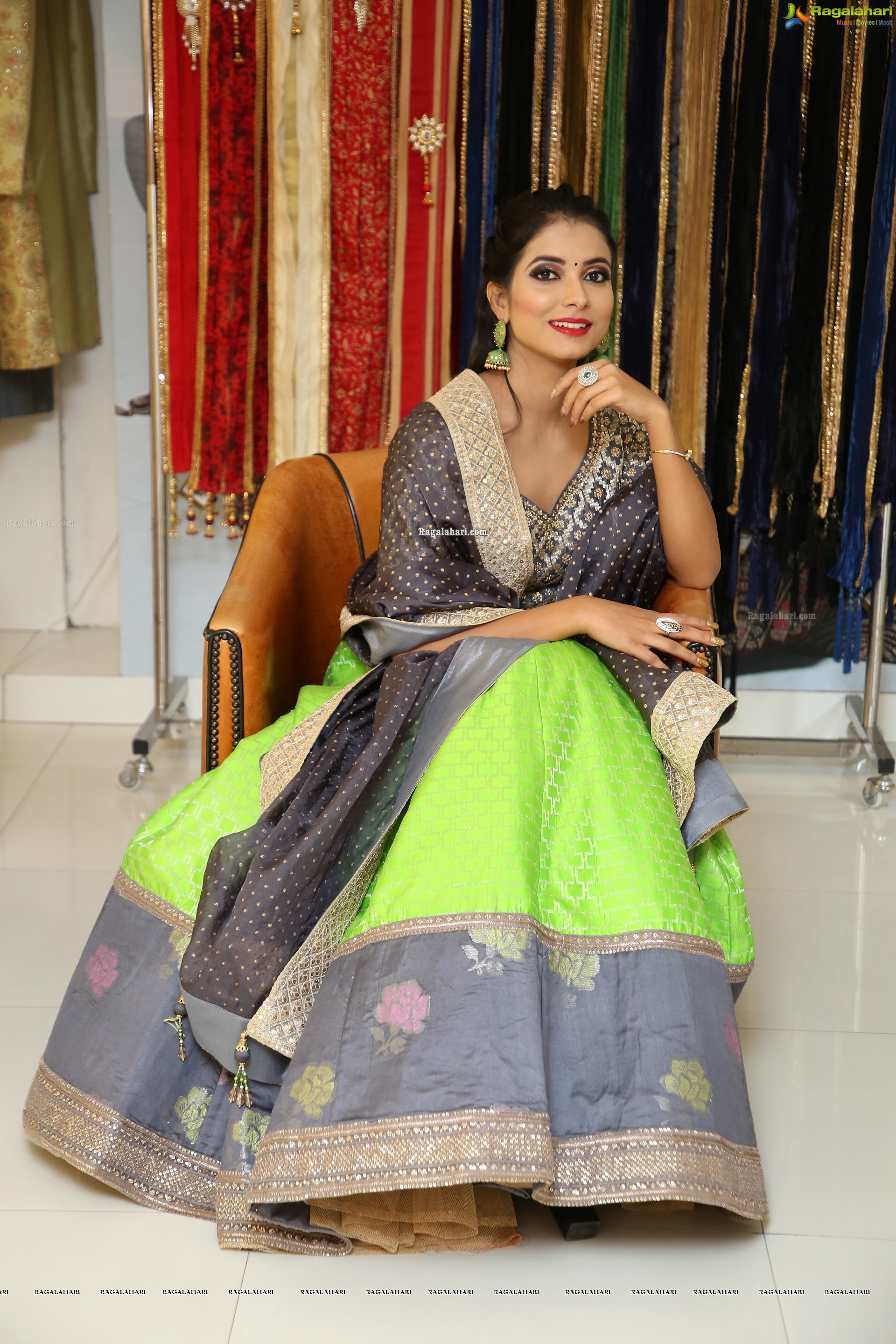 Kasturi Chhetri @ Neerus Majestic Diwali & Wedding Collection Launch - HD Gallery