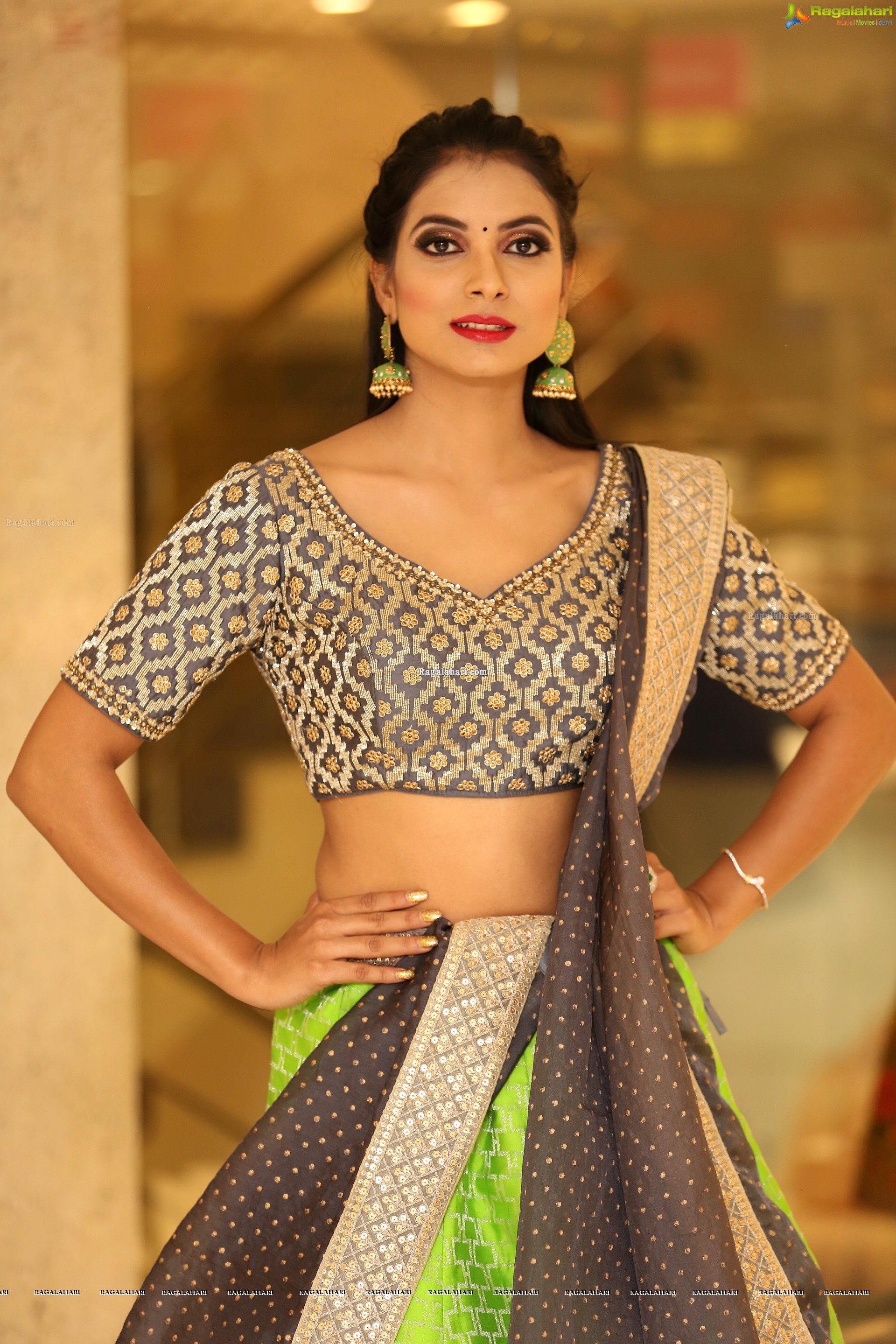 Kasturi Chhetri @ Neerus Majestic Diwali & Wedding Collection Launch - HD Gallery