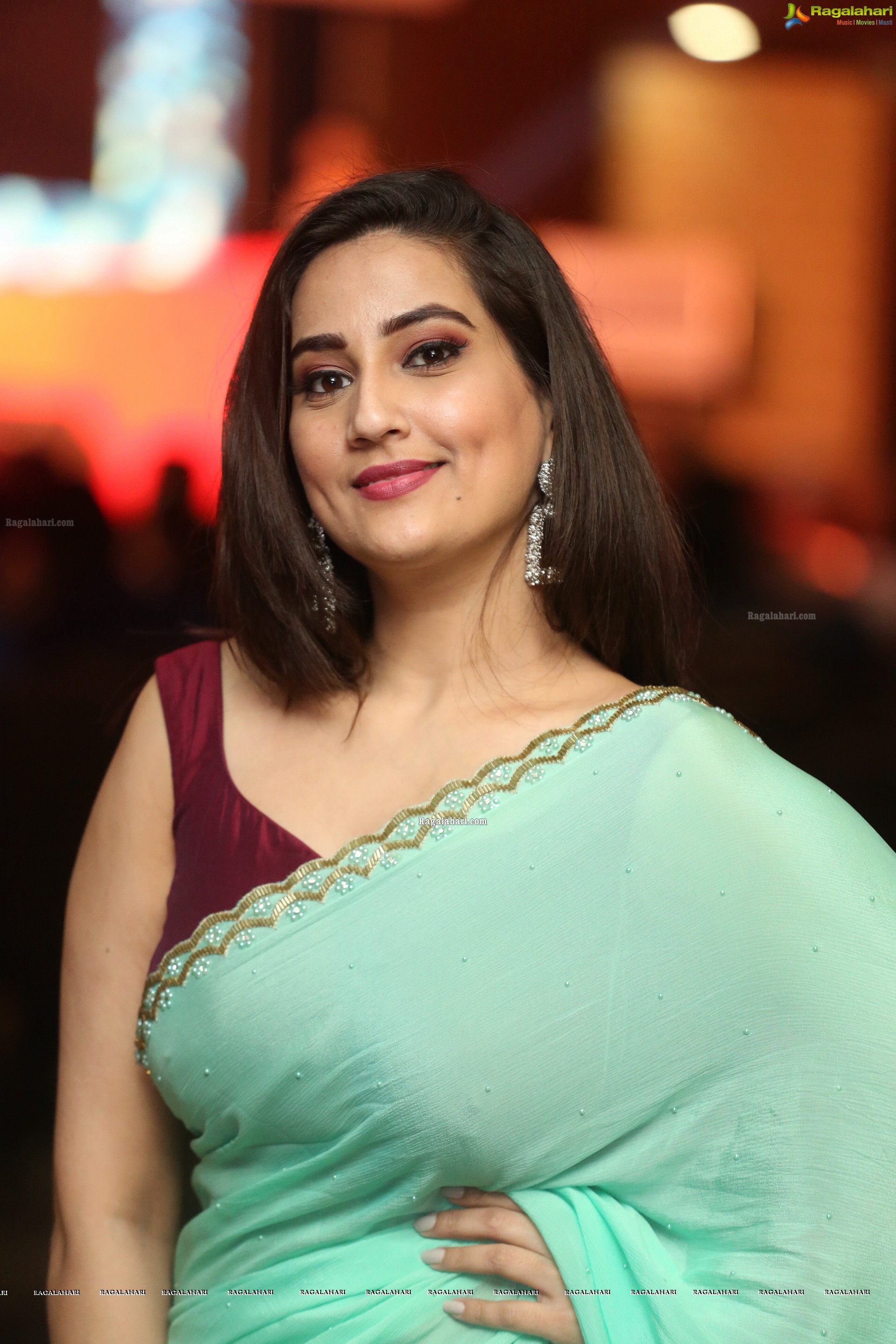 Manjusha @ Krishna Rao Supermarket Pre-Release Event - HD Gallery