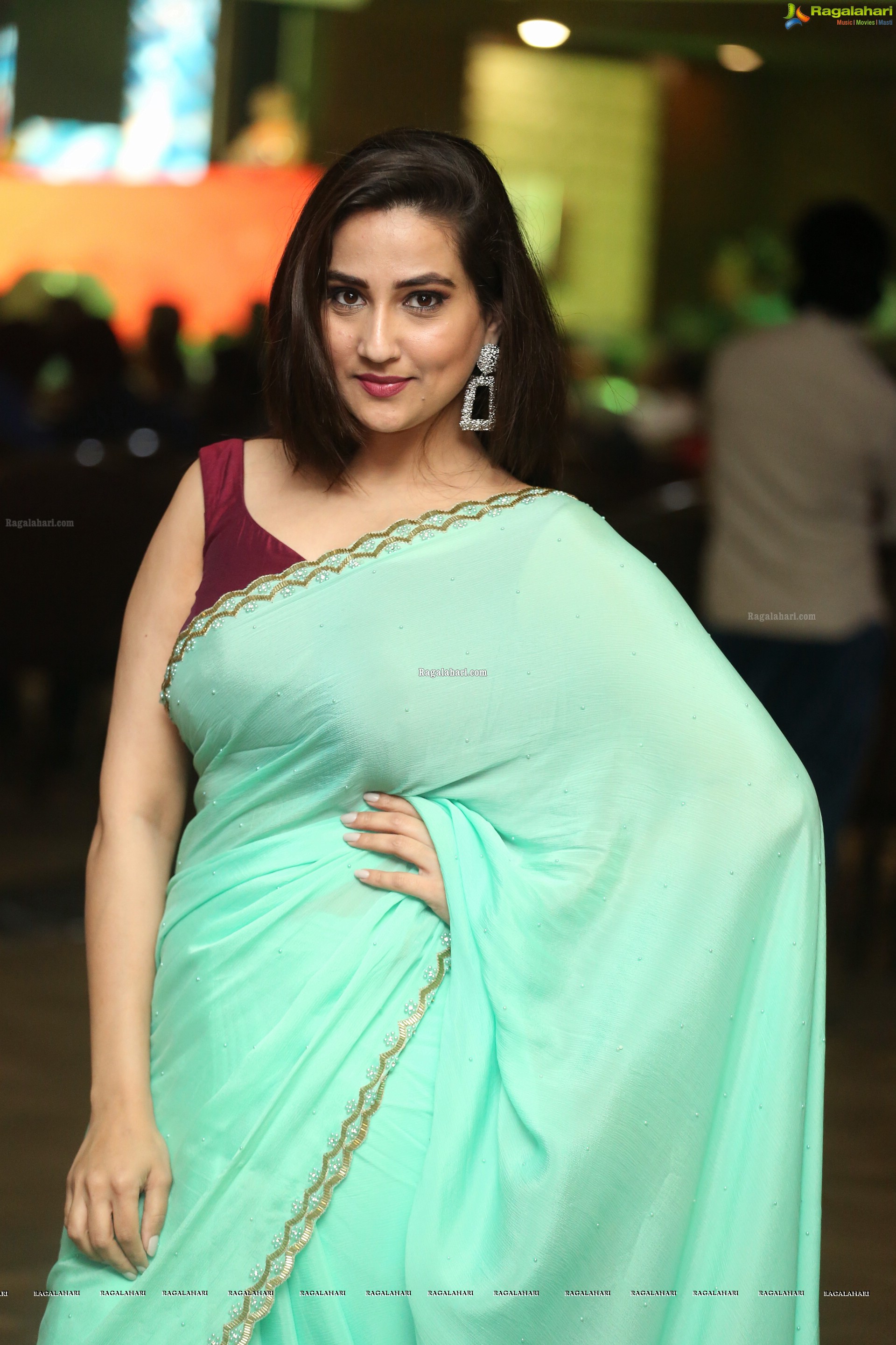 Manjusha @ Krishna Rao Supermarket Pre-Release Event - HD Gallery