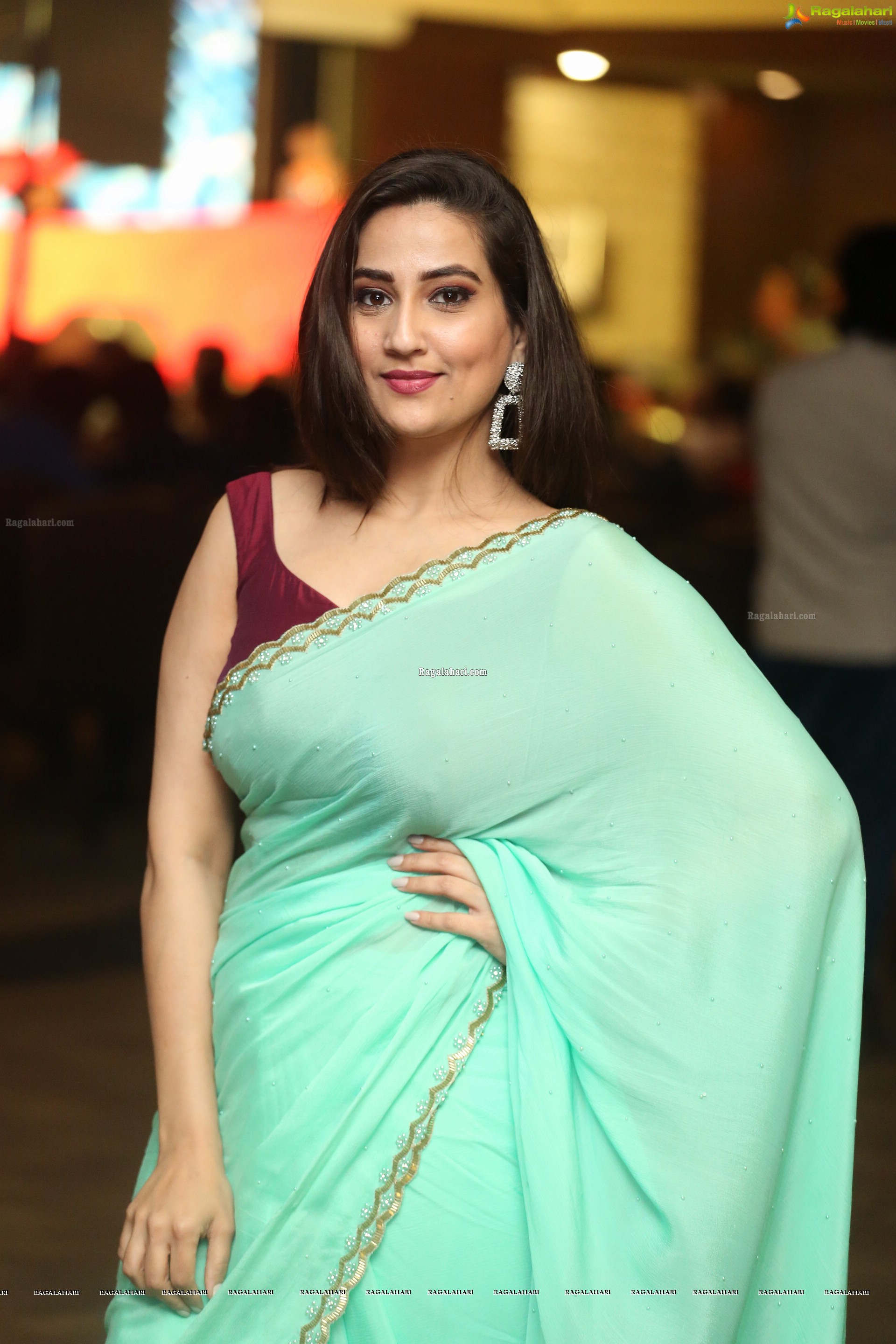 Manjusha @ Krishna Rao Supermarket Pre-Release Event - HD Gallery