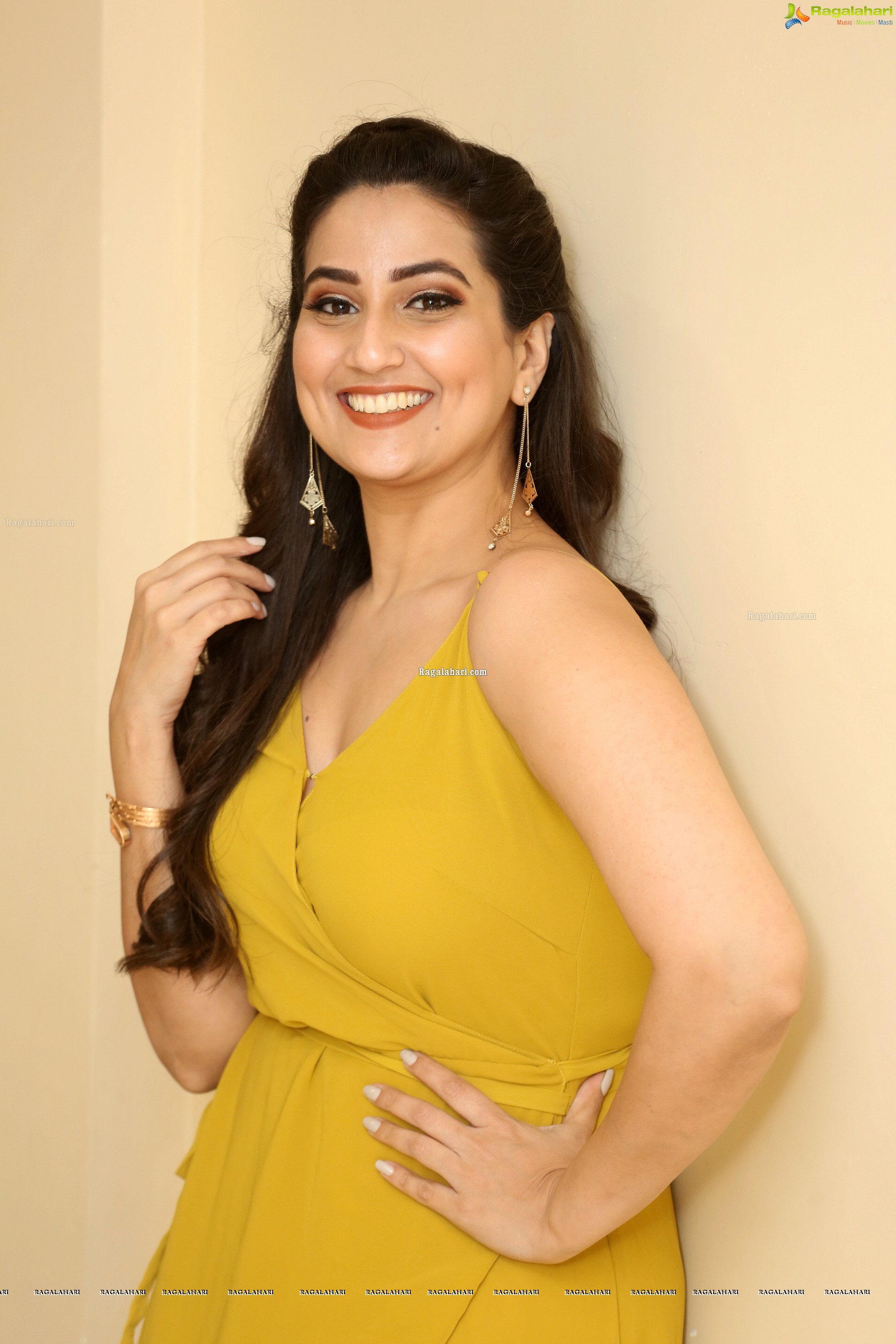 Manjusha @ Operation Gold Fish Pre-Release Event - HD Gallery