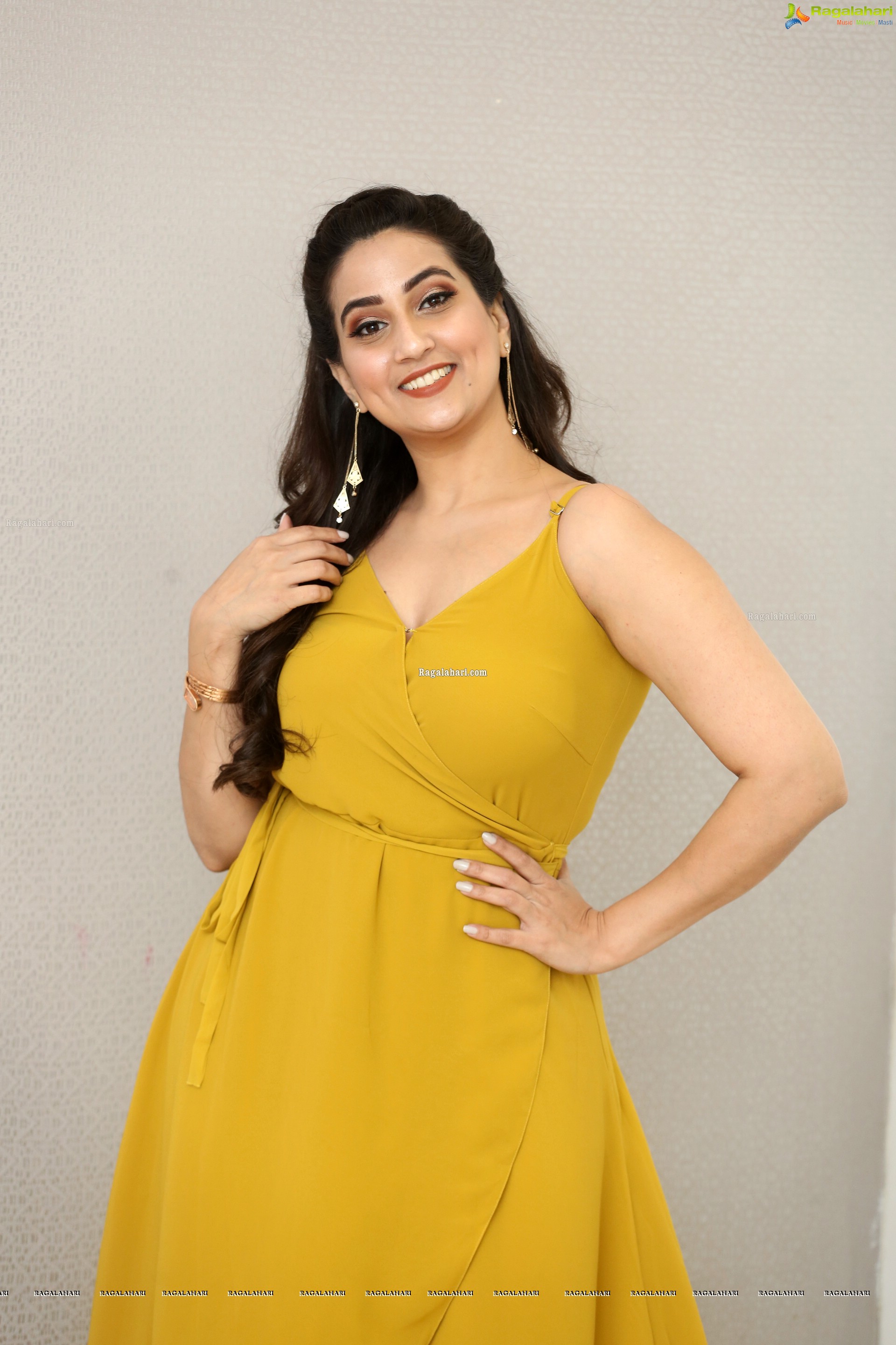 Manjusha @ Operation Gold Fish Pre-Release Event - HD Gallery