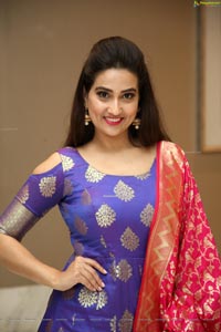 Manjusha Gallery at Sye Raa Success Meet