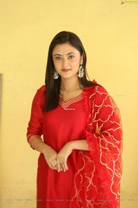 Megha Chowdhury at Oorantha Anukuntunnaru Interview