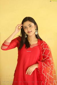 Megha Chowdhury at Oorantha Anukuntunnaru Interview