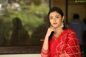 Megha Chowdhury at Oorantha Anukuntunnaru Interview