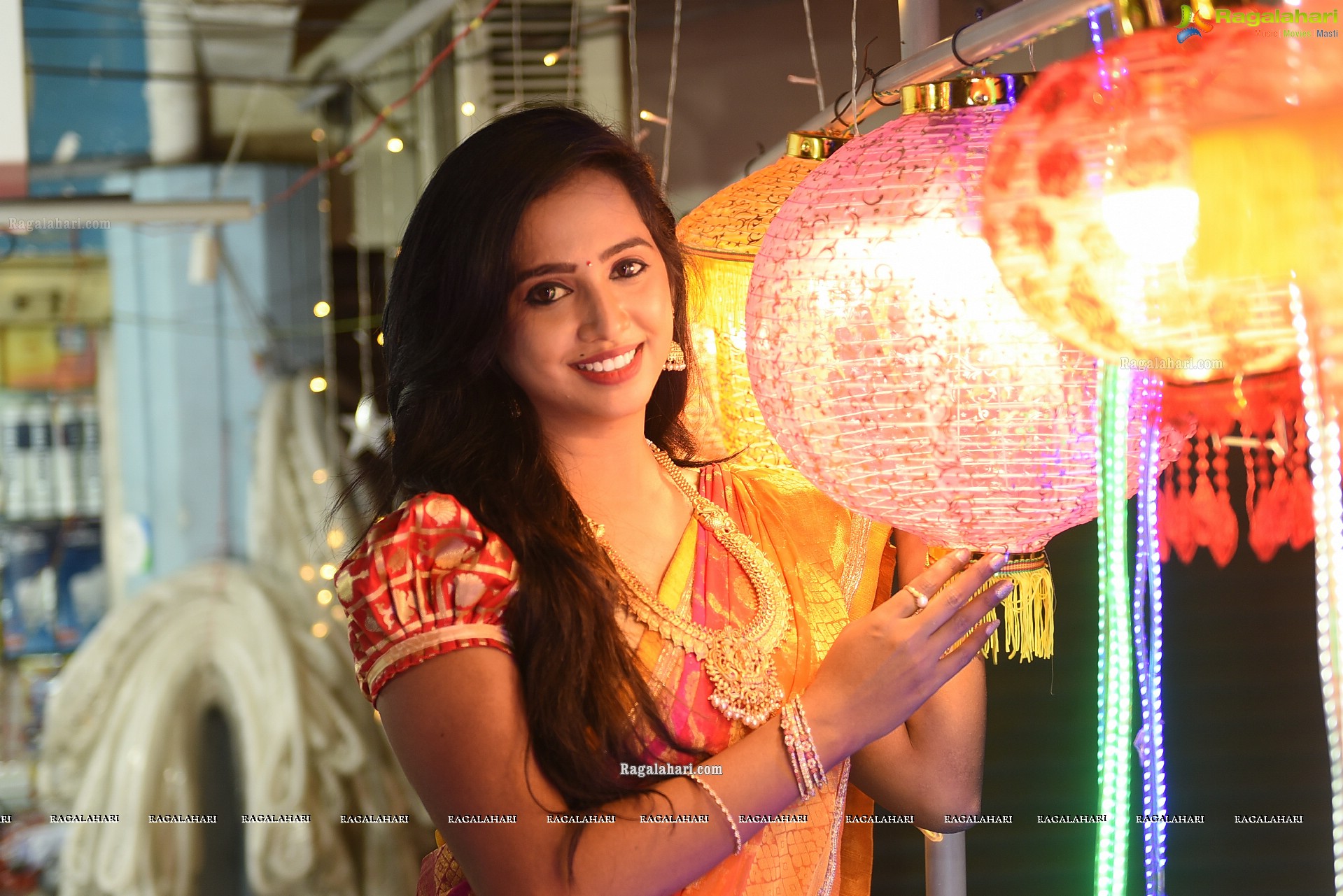 Nakshatra Diwali Photoshoot - HD Gallery