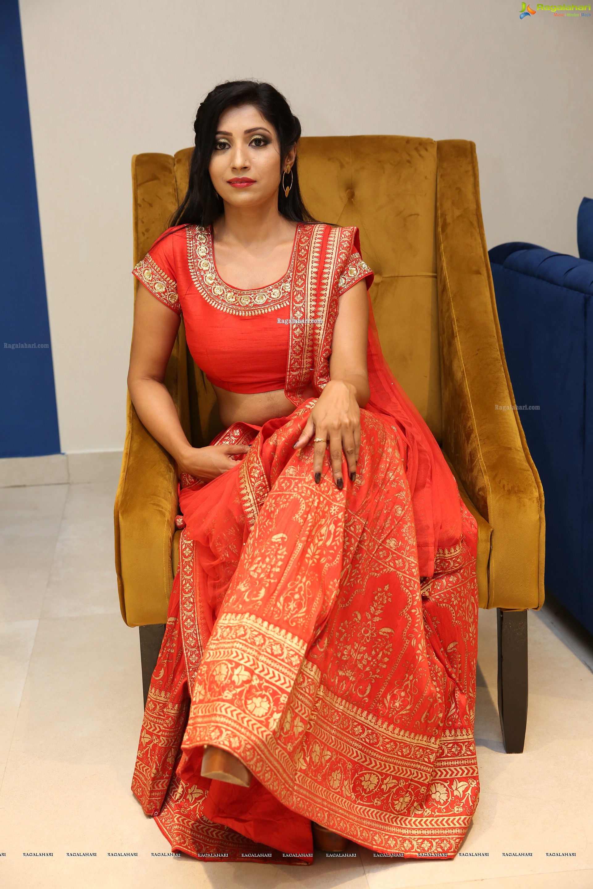 Neha Panigrahy @ Sarath City Capital Mall's Diwali Celebrations 2019 - HD Gallery
