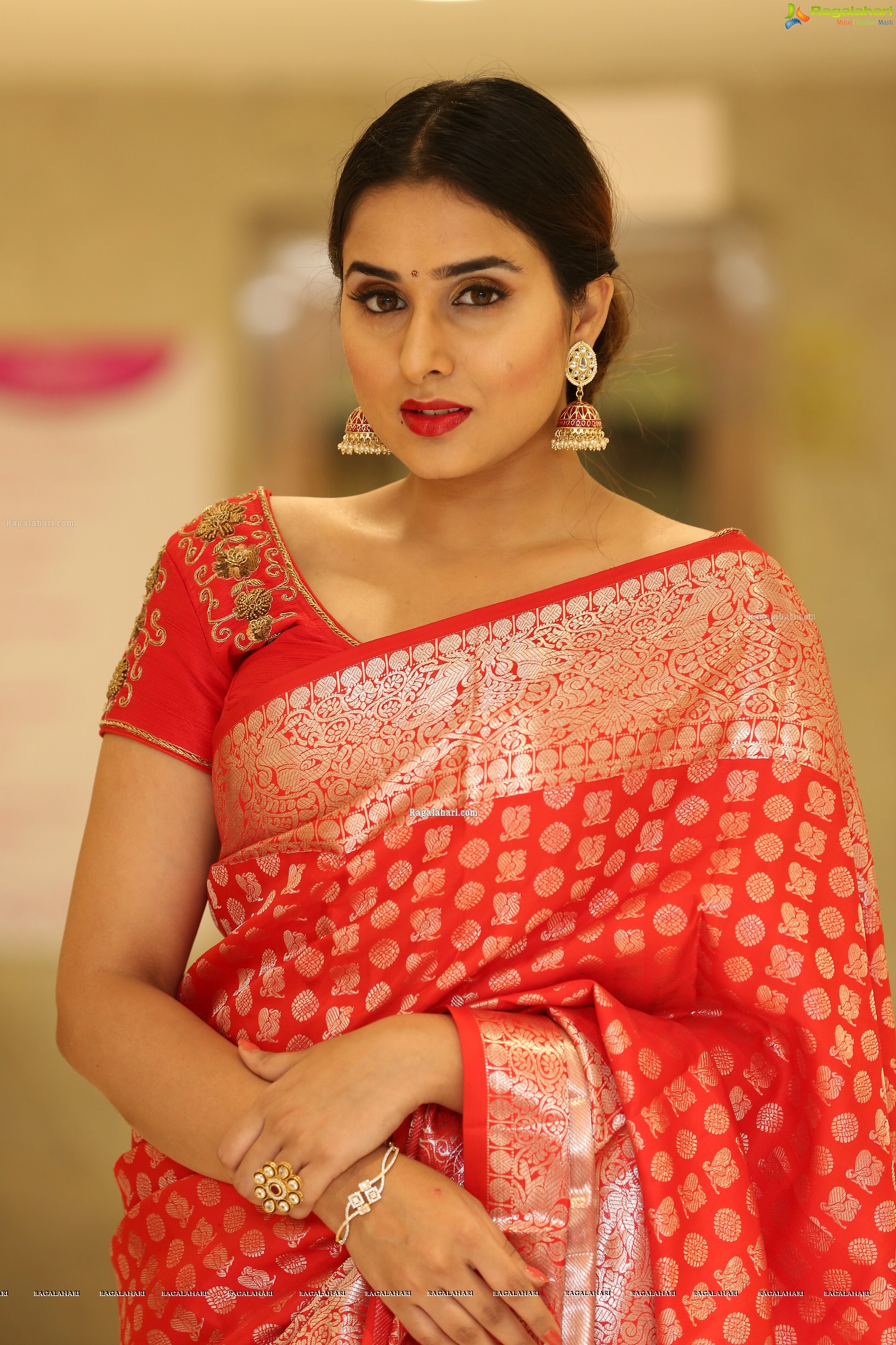 Nikitha Chaturvedi @ Neerus Majestic Diwali & Wedding Collection Launch - HD Gallery