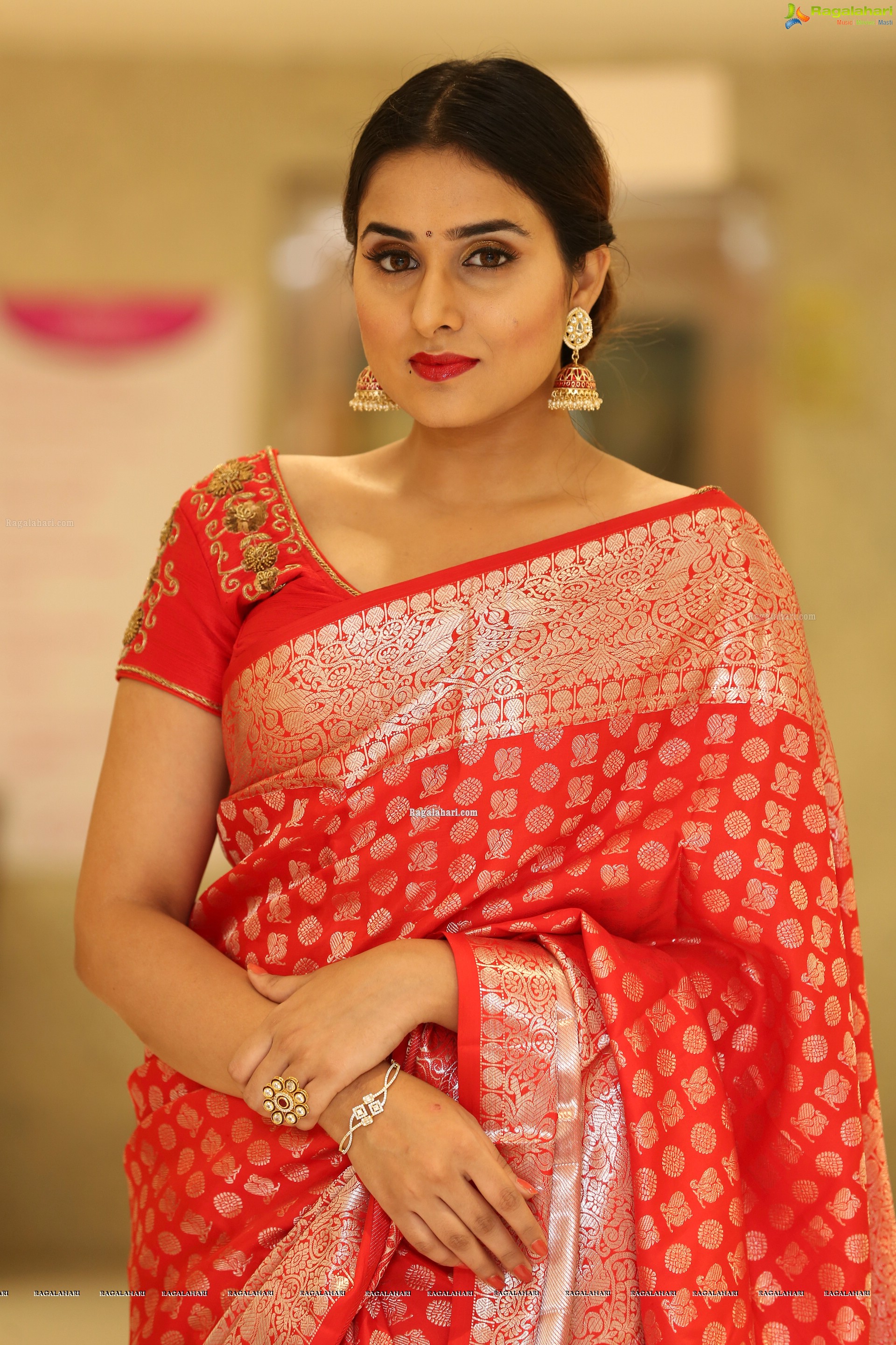 Nikitha Chaturvedi @ Neerus Majestic Diwali & Wedding Collection Launch - HD Gallery