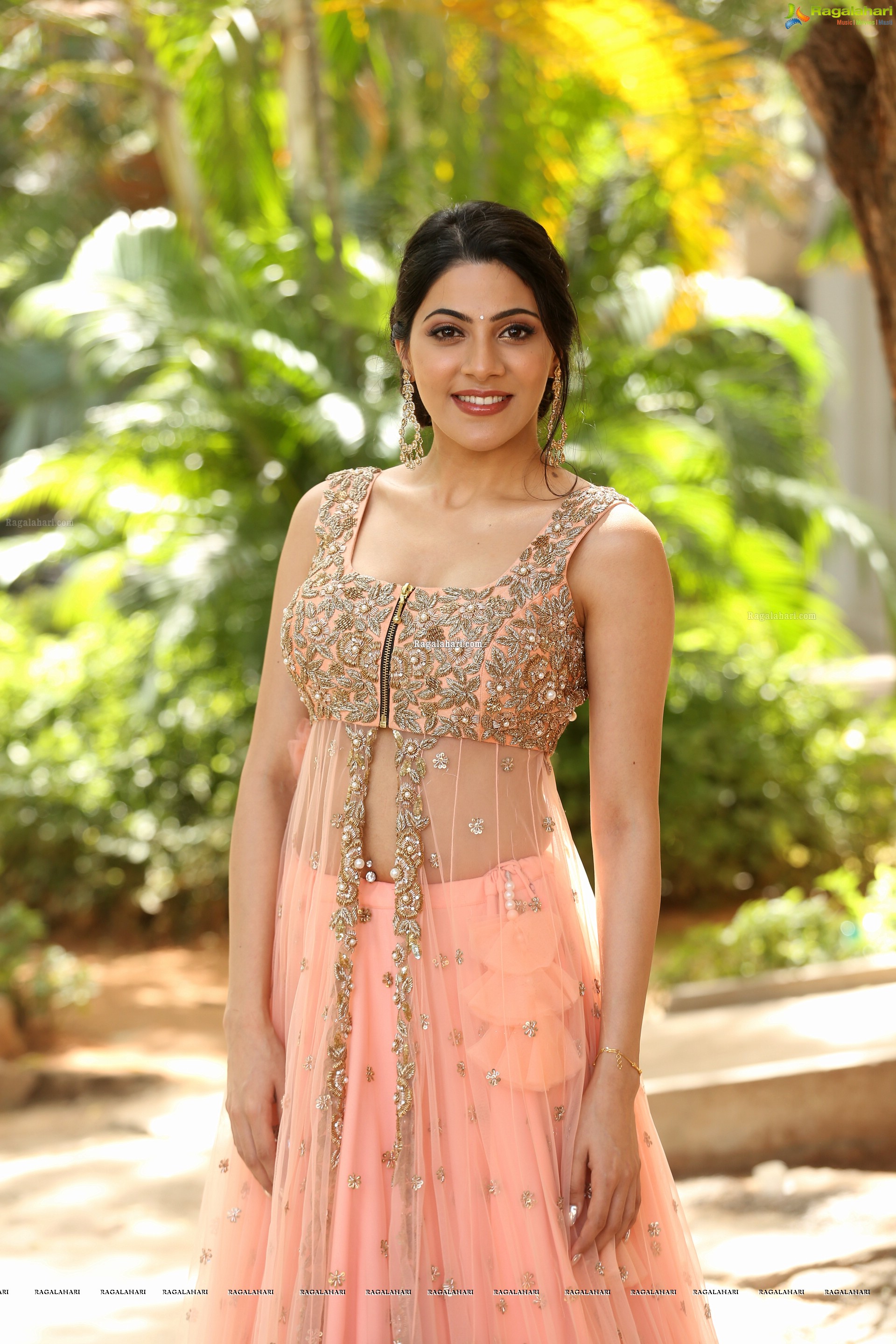 Nikki Tamboli @ Thippara Meesam Pressmeet - HD Gallery