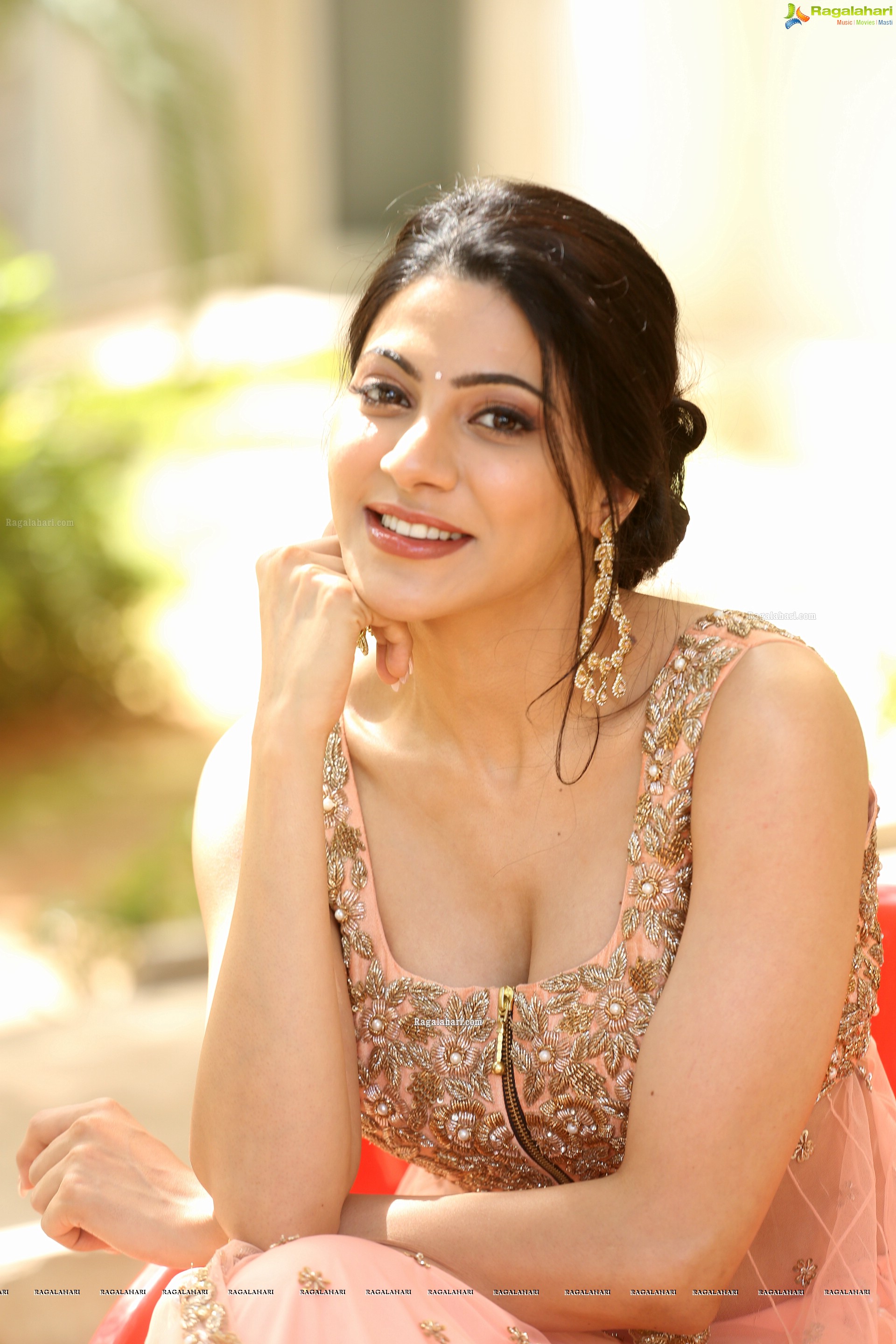 Nikki Tamboli @ Thippara Meesam Pressmeet - HD Gallery