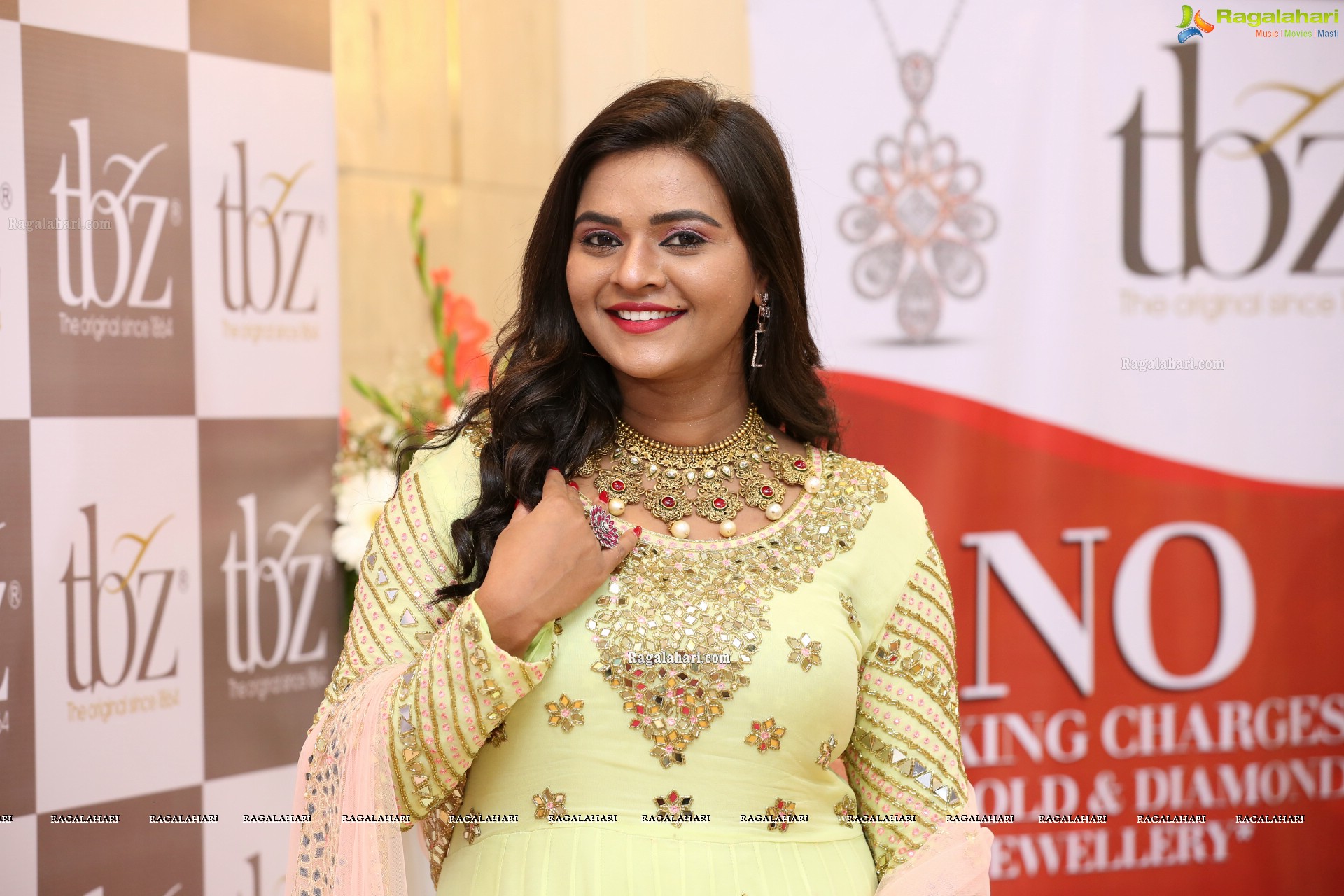 Rohini Noni @ TBZ- The Original Festive Collection Launch - HD Gallery