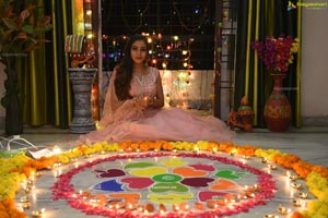 Sanjana Anne Diwali Photoshoot