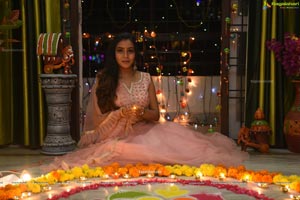 Sanjana Anne Diwali Photoshoot