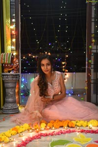 Sanjana Anne Diwali Photoshoot