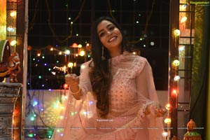 Sanjana Anne Diwali Photoshoot