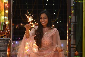 Sanjana Anne Diwali Photoshoot