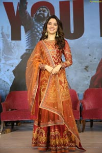 Tamannah at Sye Raa Movie Success Meet 