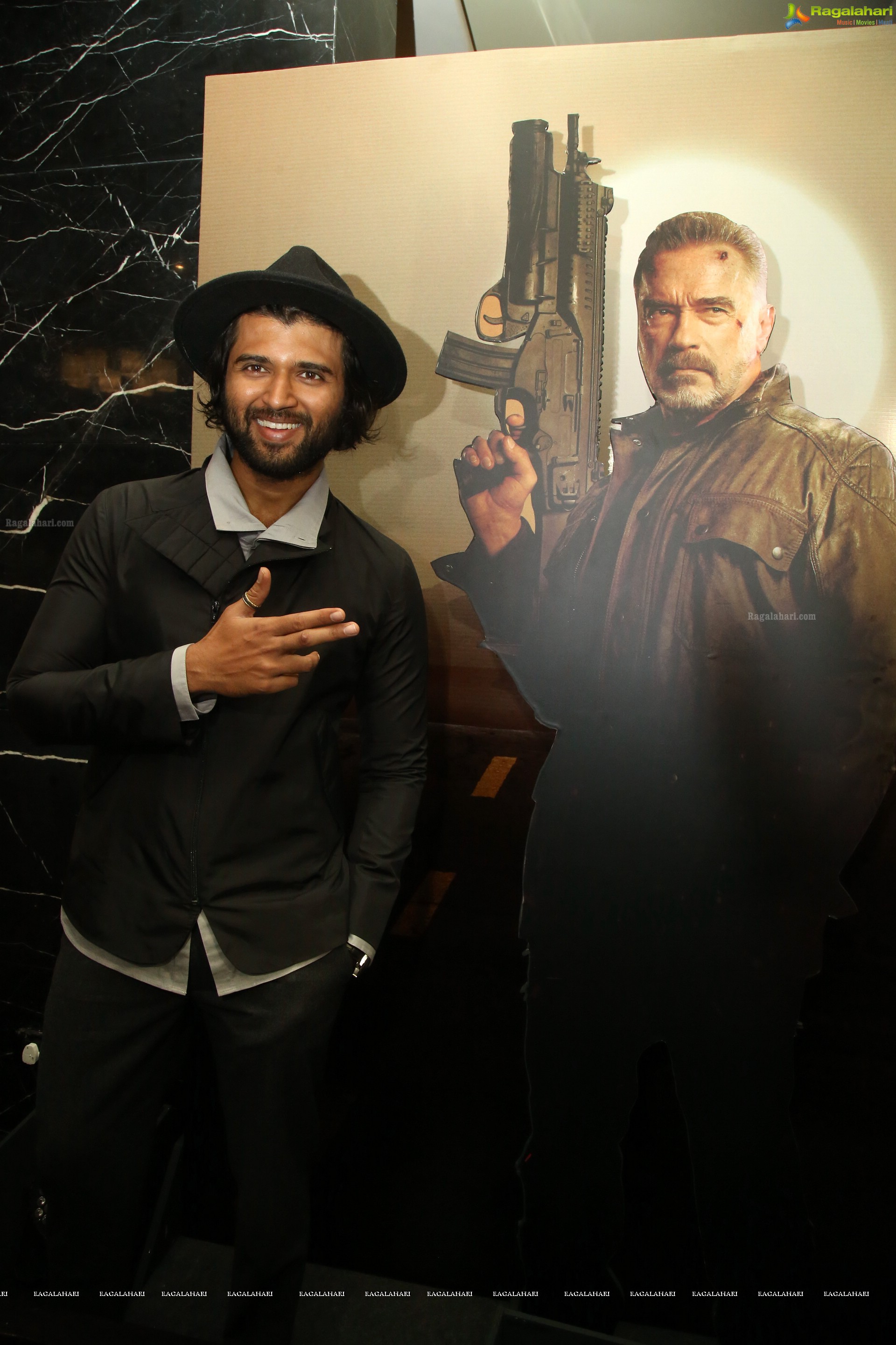 Vijay Deverakonda @ Terminator: Dark Fate Telugu Trailer Launch - HD Gallery