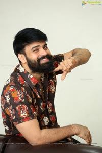 Ashwin Babu at Raju Gari Gadhi 3 Interview