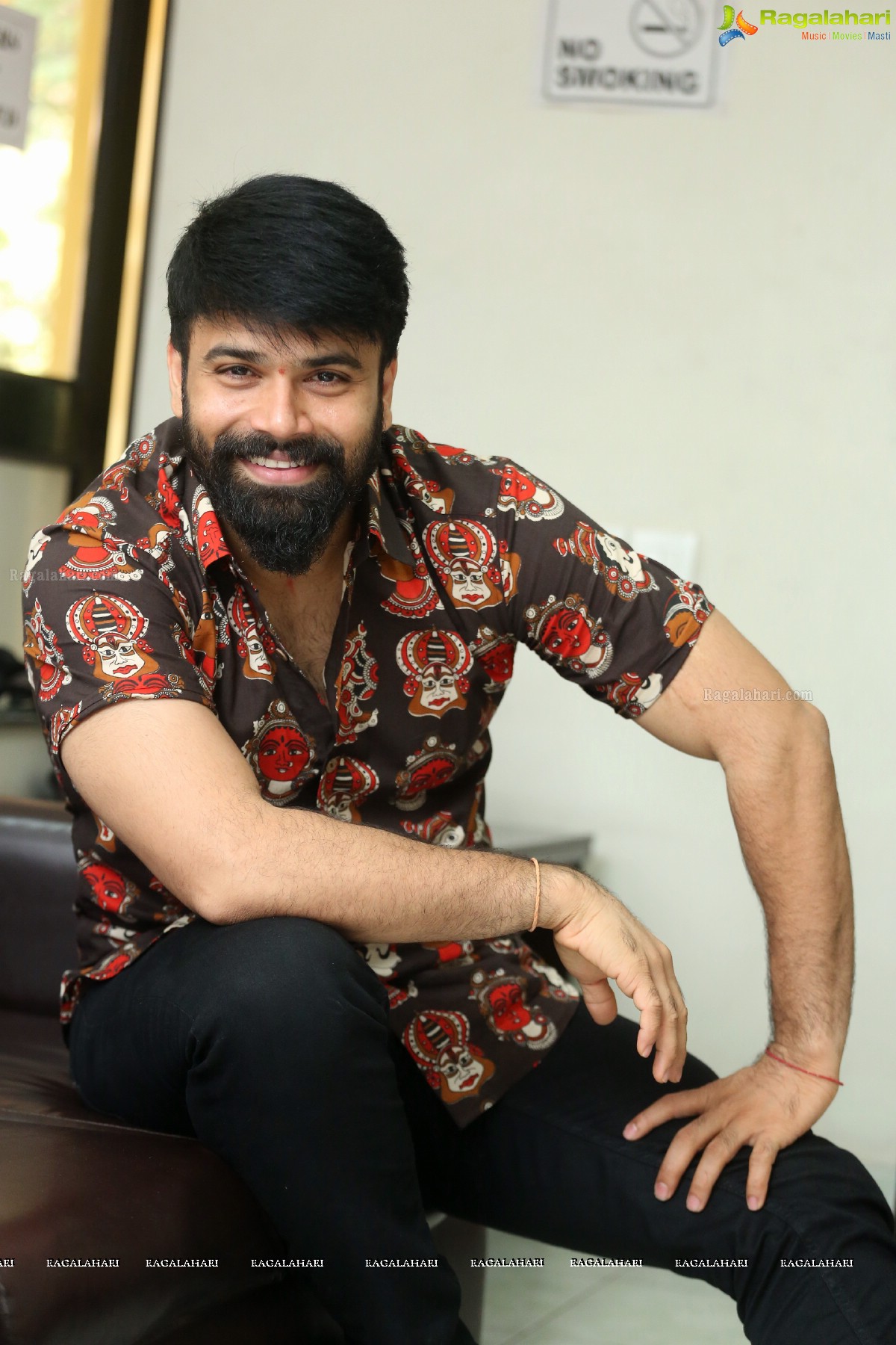 Ashwin Babu at Raju Gari Gadhi 3 Interview