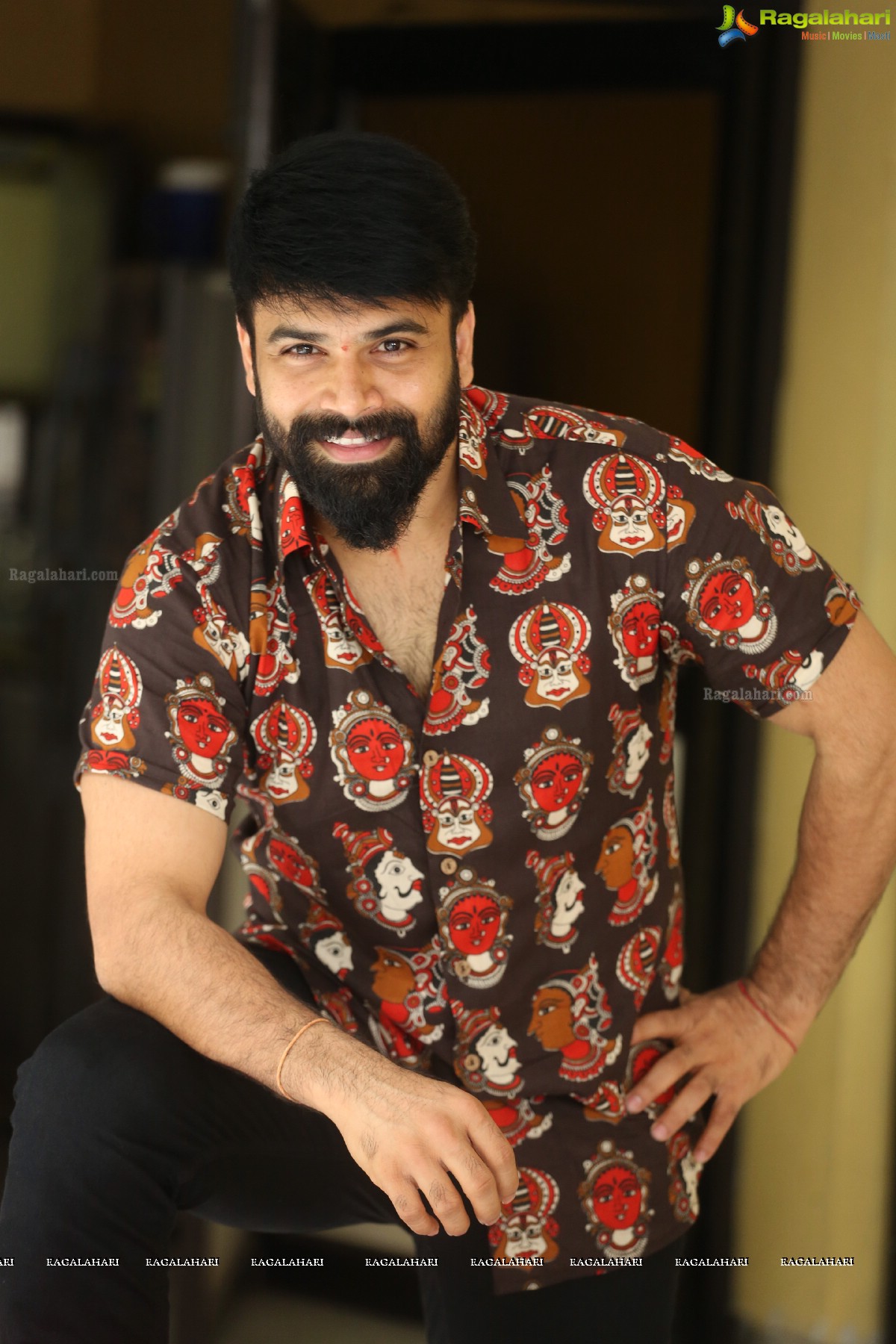 Ashwin Babu at Raju Gari Gadhi 3 Interview