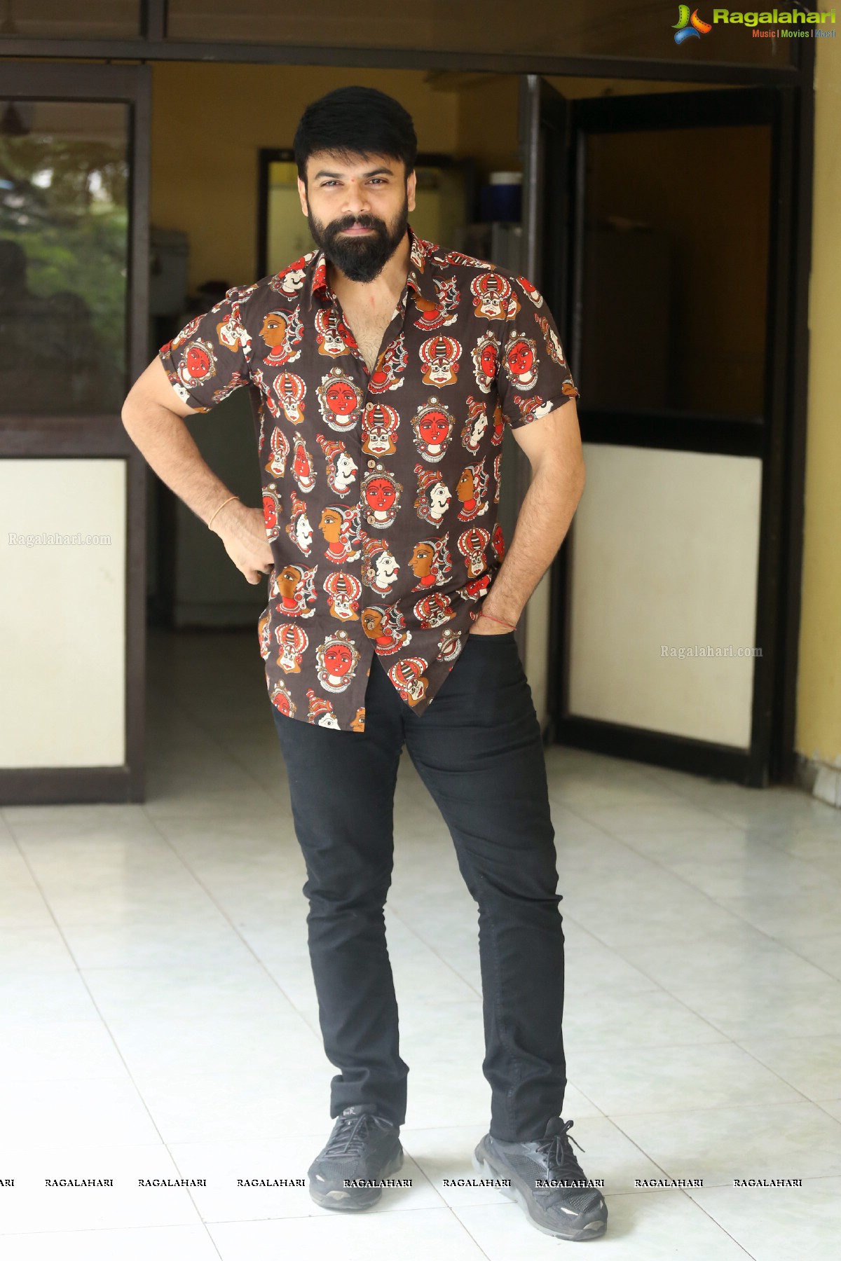 Ashwin Babu at Raju Gari Gadhi 3 Interview