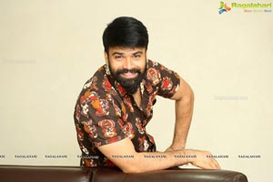 Ashwin Babu at Raju Gari Gadhi 3 Interview