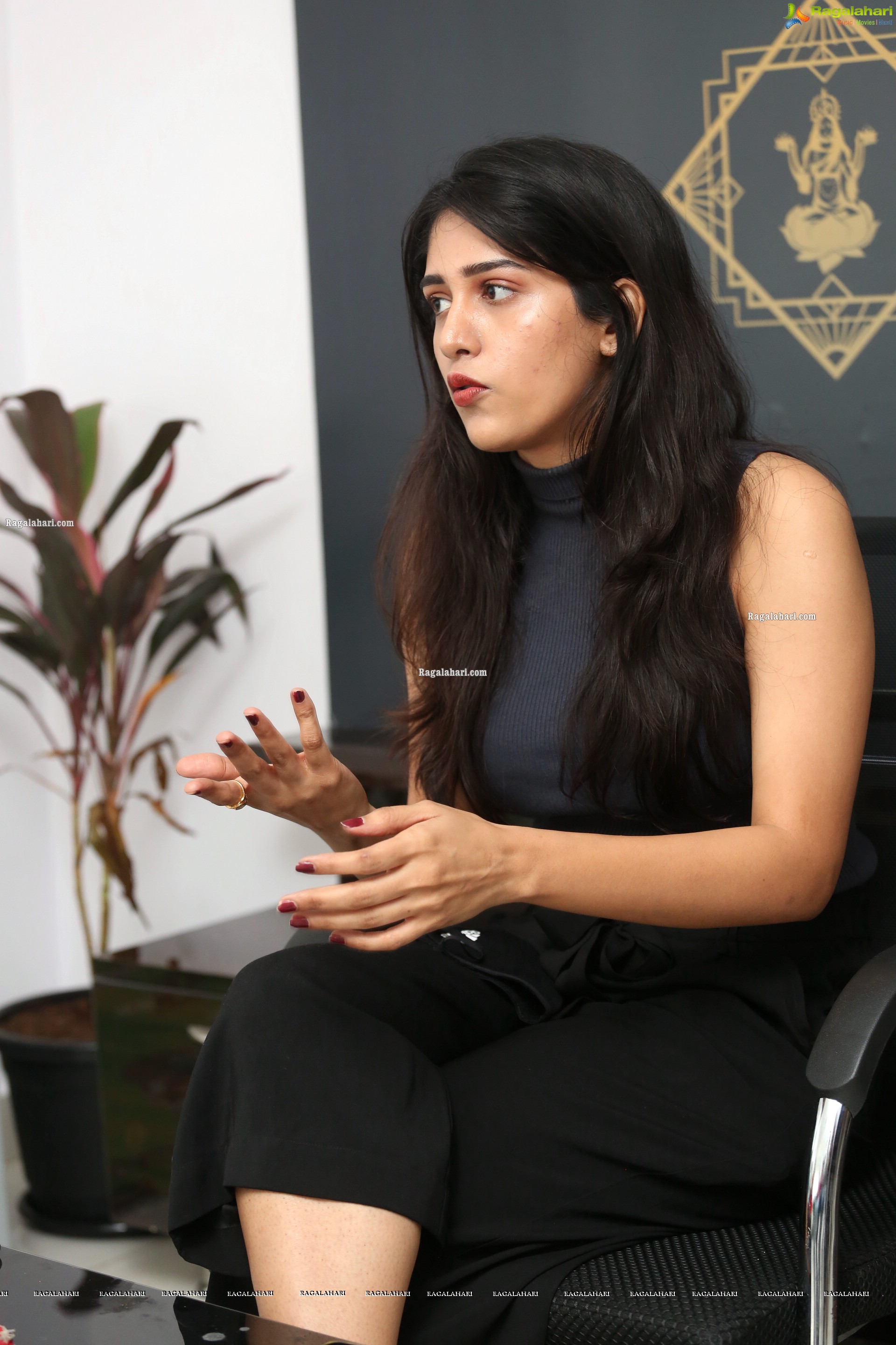 Chandini Chowdary at Color Photo Movie Interview, HD Gallery