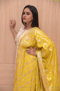 Geetha Bhagat at Orey Bujjiga Pre-Release Event