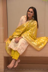 Geetha Bhagat at Orey Bujjiga Pre-Release Event