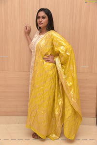 Geetha Bhagat at Orey Bujjiga Pre-Release Event