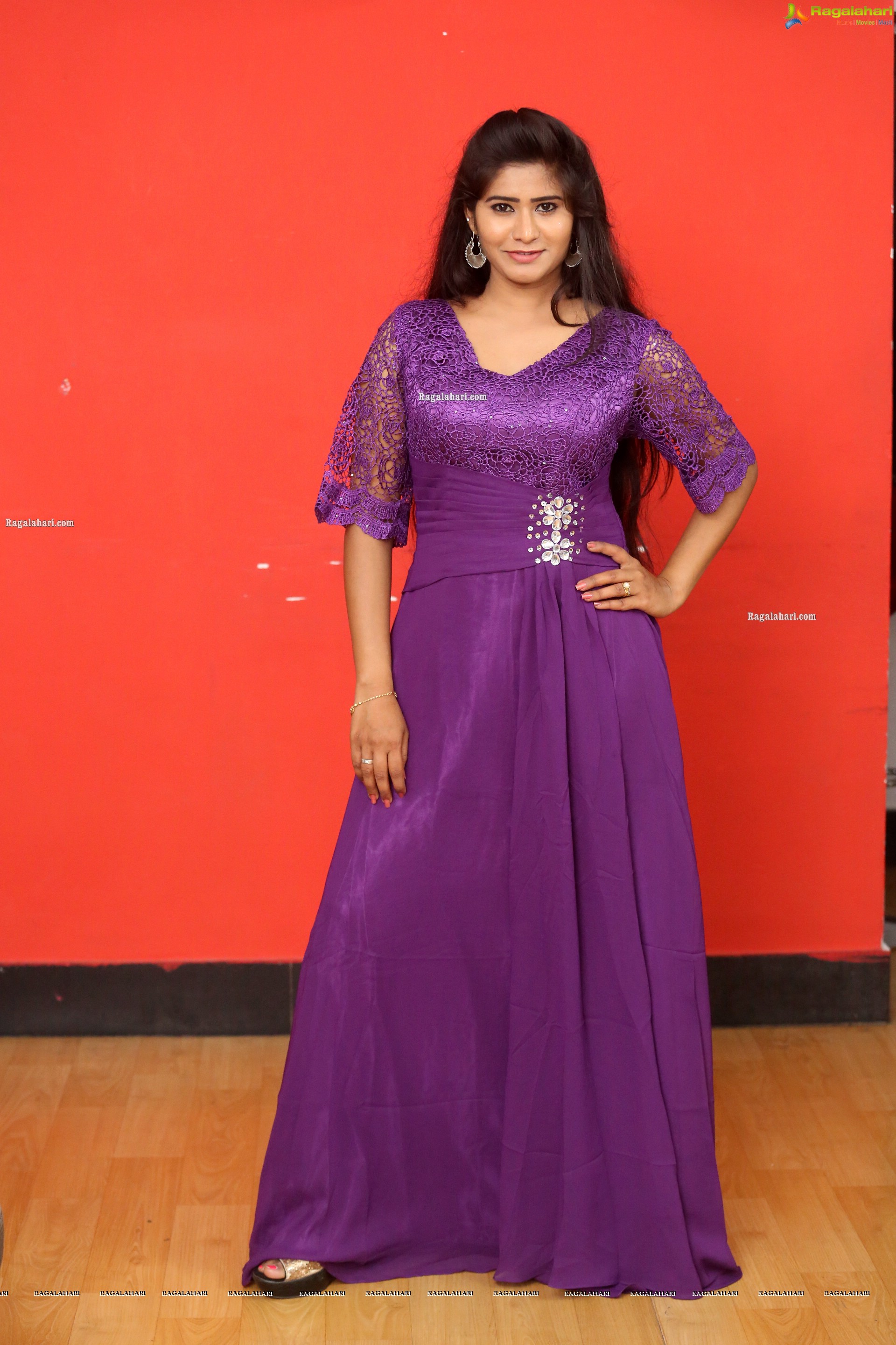 Pooja Suhasini at GST Movie Logo Launch, HD Photo Gallery